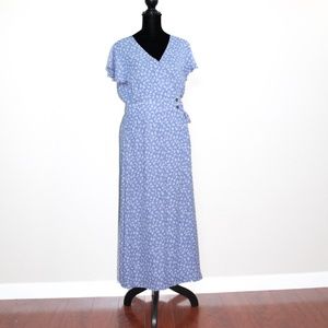 Sienna Sky Floral Maxi Dress Size Medium